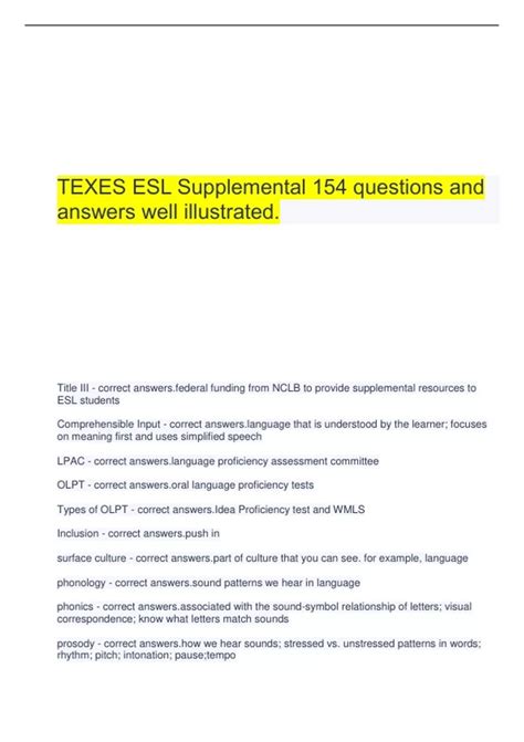 how hard is the esl test|texes esl 154 test.